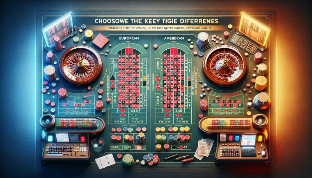 Razlike između europskog, američkog i francuskog ruleta Razlike između europskog, američkog i francuskog ruleta